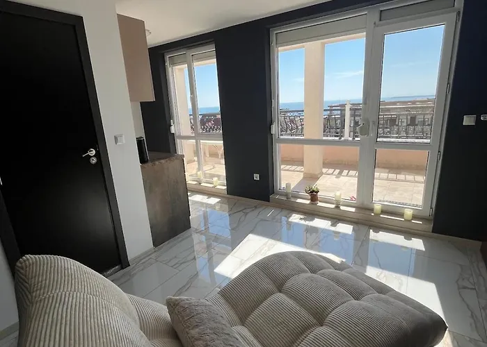 Modern Penthouse With Full Sea View K&r Apartment Sveti Vlas